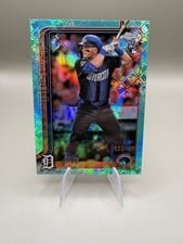 2025 Topps Chrome Logofractor Edition Base Set Jace Jung #225 card