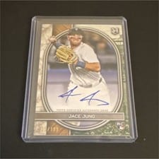 2025 Topps Museum Collection Archival Autographs Jace Jung #AA-JJU card