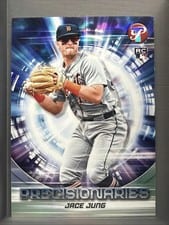 2025 Topps Pristine Precisionaries Jace Jung #PR-32 card
