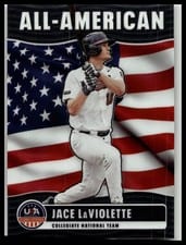 2026 Panini Stars & Stripes Prizm All-American (Collegiate) Jace LaViolette #20 card