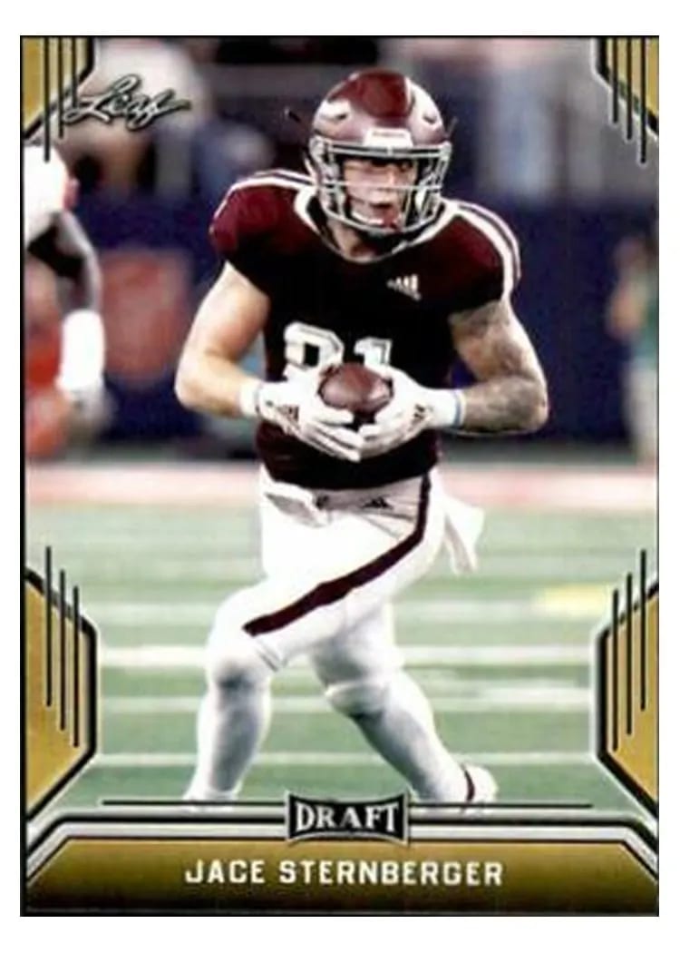 2019 Leaf Draft Jace Sternberger #35 card