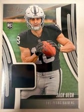 2025 Panini Absolute Absolute Rookie Materials Jack Bech #ARM-JBH card