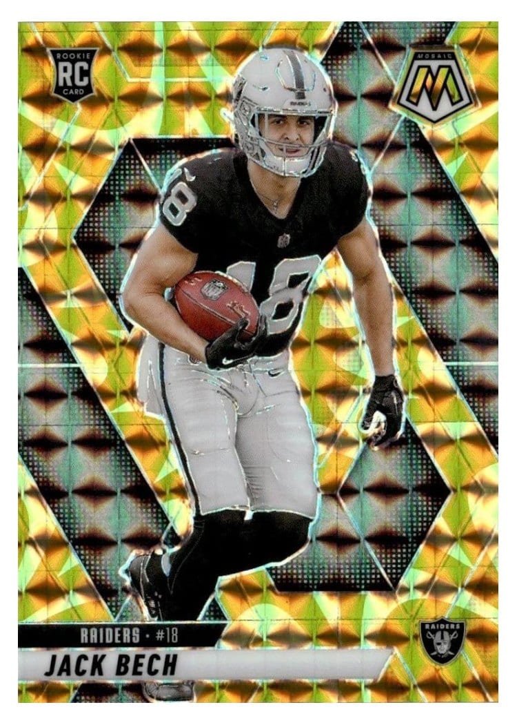 2025 Panini Mosaic Base Set Jack Bech #349 card