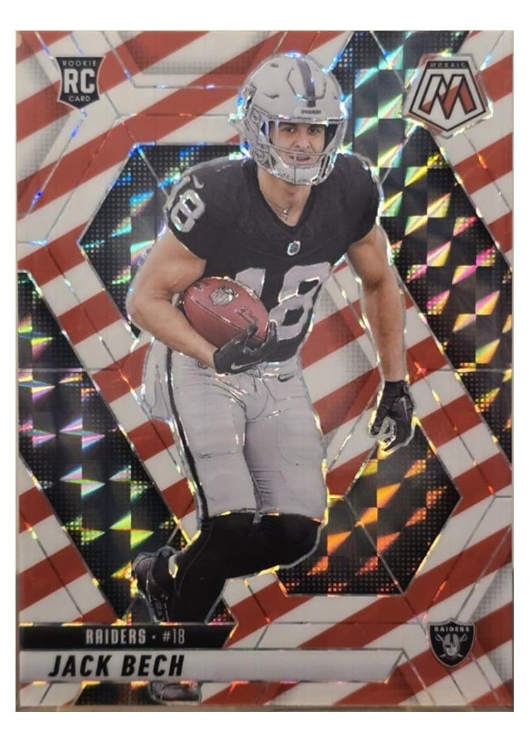 2025 Panini Mosaic Base Set Jack Bech #349 card