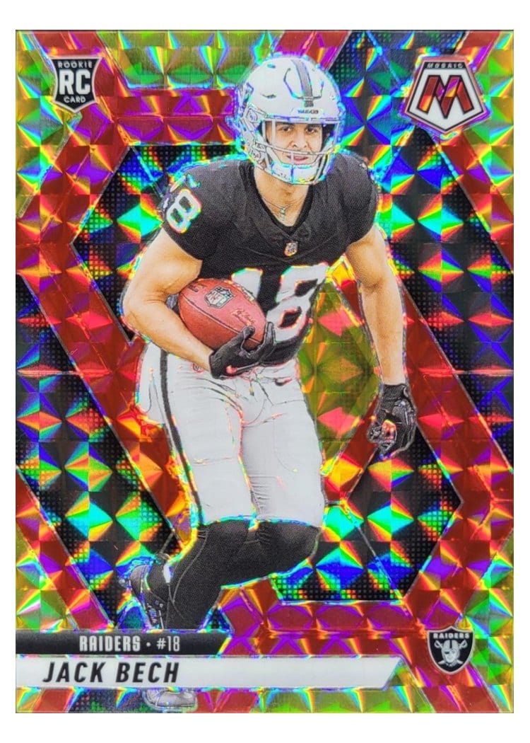 2025 Panini Mosaic Base Set Jack Bech #349 card