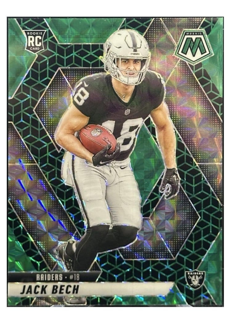 2025 Panini Mosaic Base Set Jack Bech #349 card