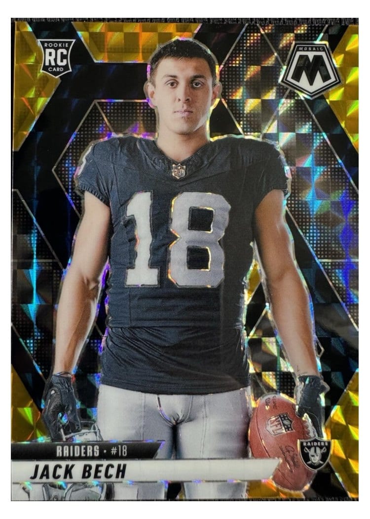 2025 Panini Mosaic Base Set Jack Bech #349 card