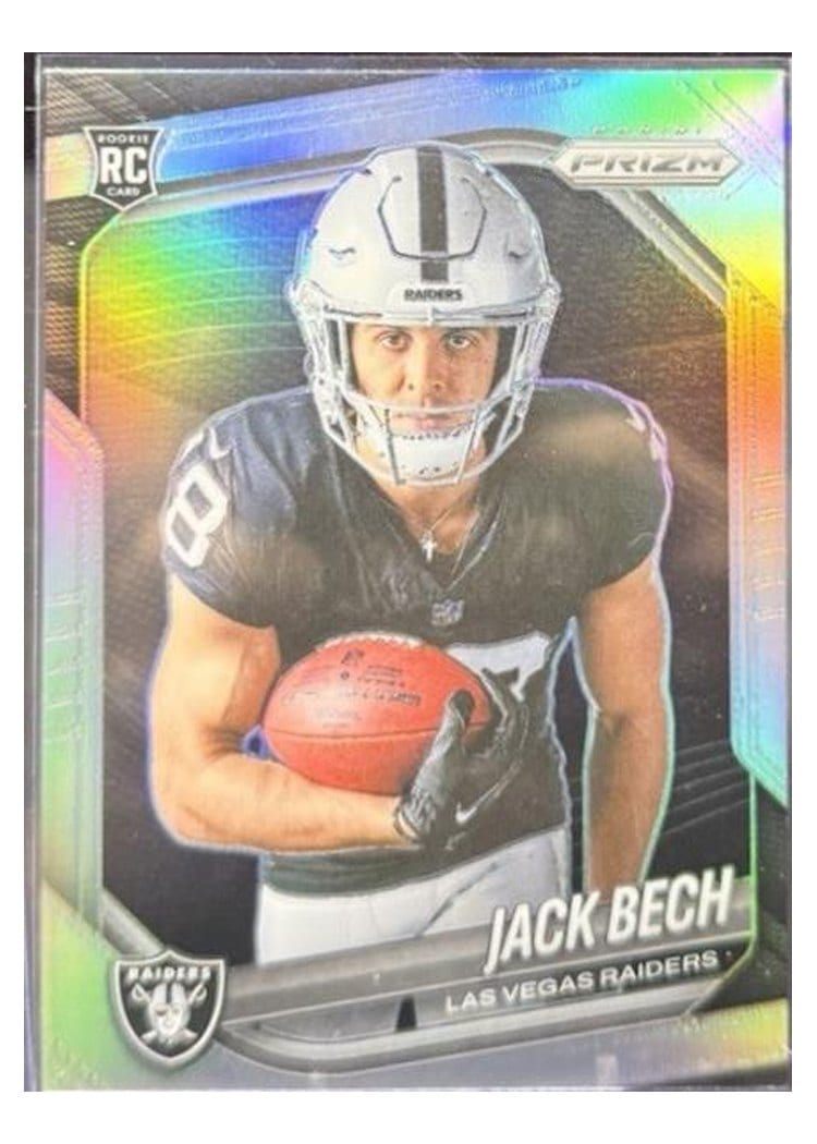 2025 Panini Prizm Base Set Jack Bech #420 card