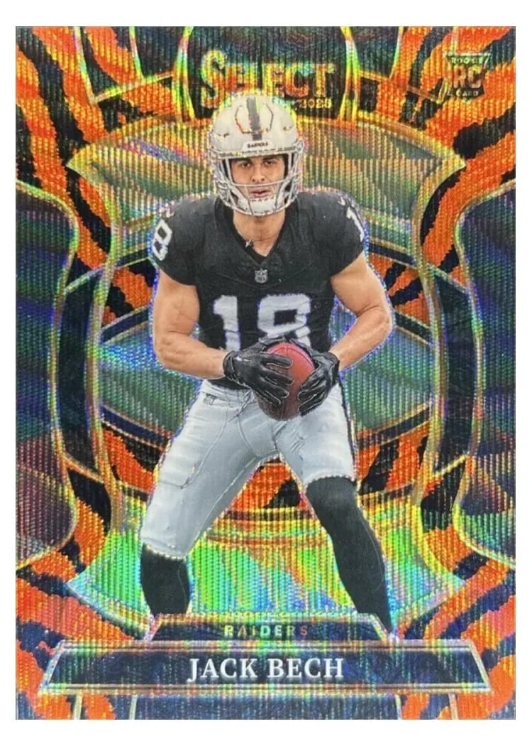 2025 Panini Select Base Set Jack Bech #6 card
