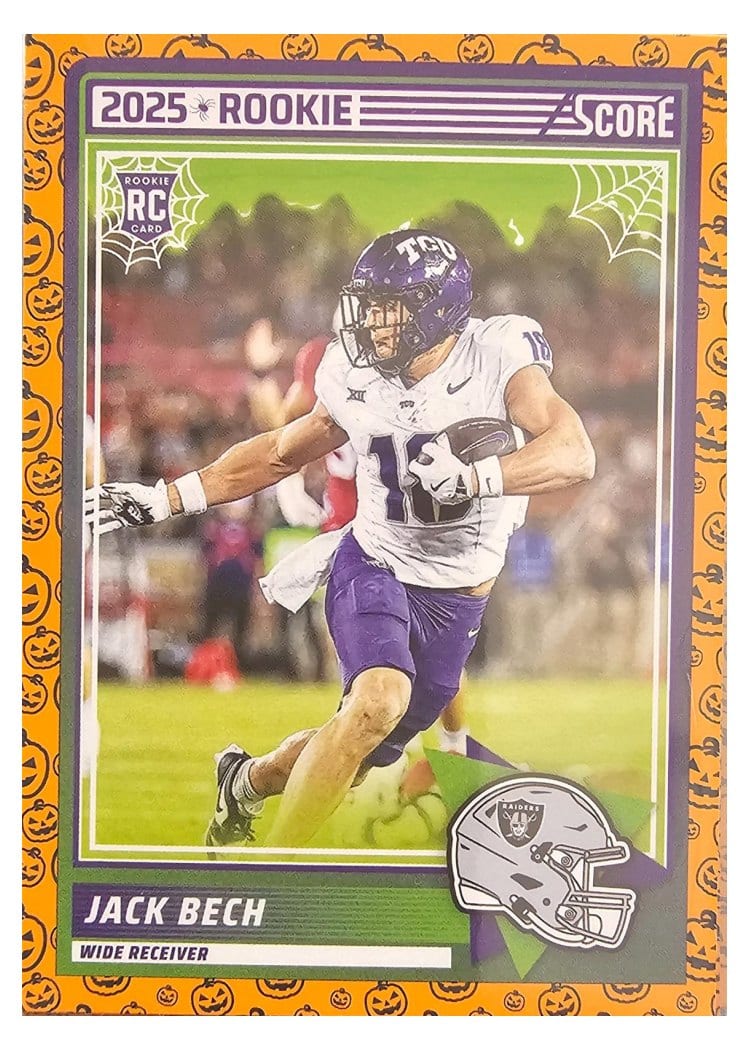 2025 Score-A-Treat Base Rookies Pumpkin Jack Bech #63 card