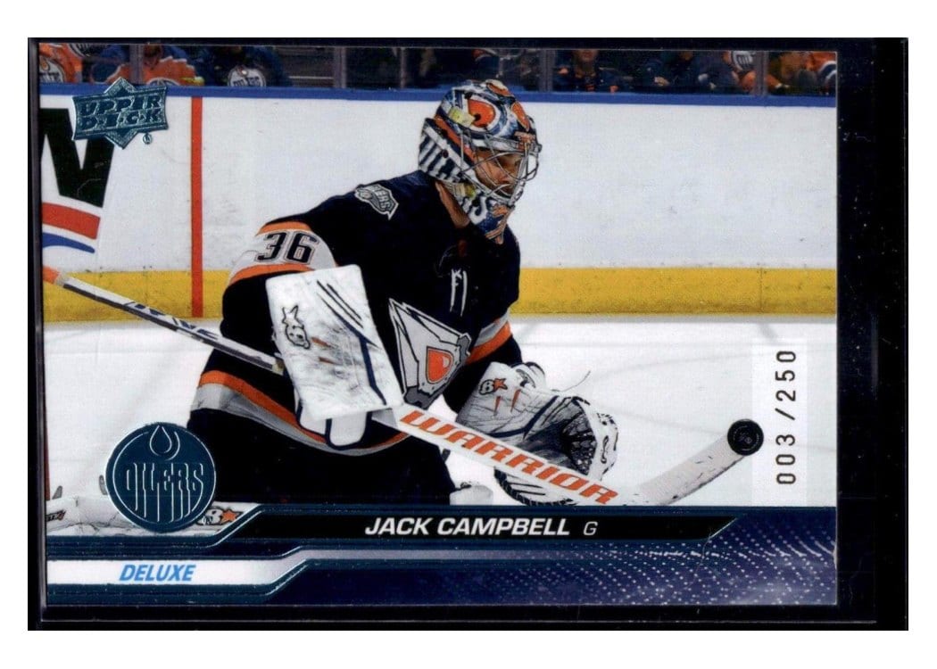 2023-24 Upper Deck Base Set Jack Campbell #72 card