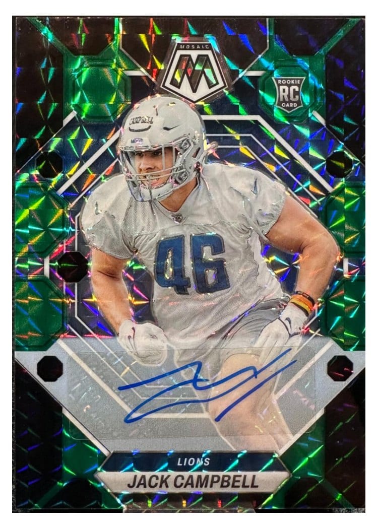 2023 Panini Mosaic Base Set Jack Campbell #323 card