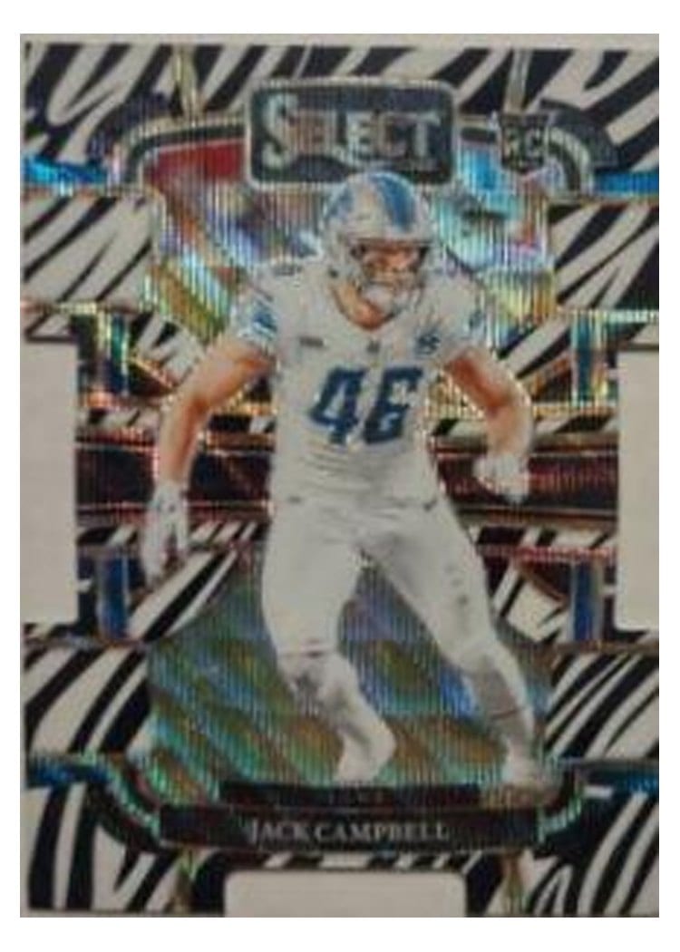 2023 Panini Select Base Set Jack Campbell #33 card