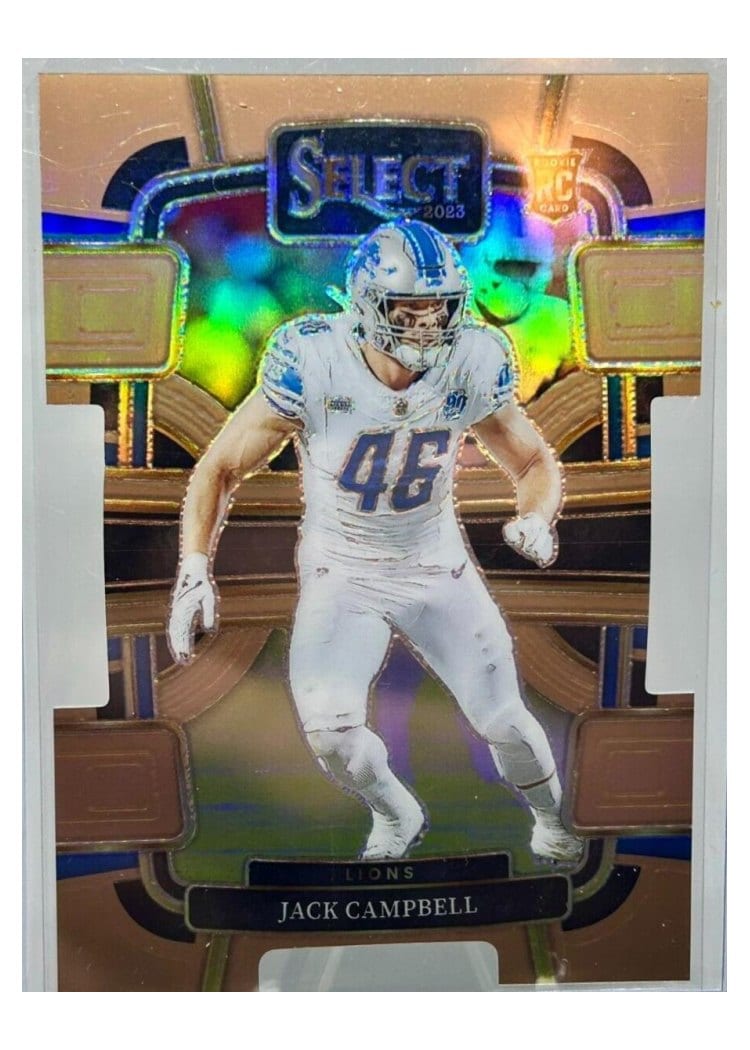 2023 Panini Select Base Set Jack Campbell #33 card