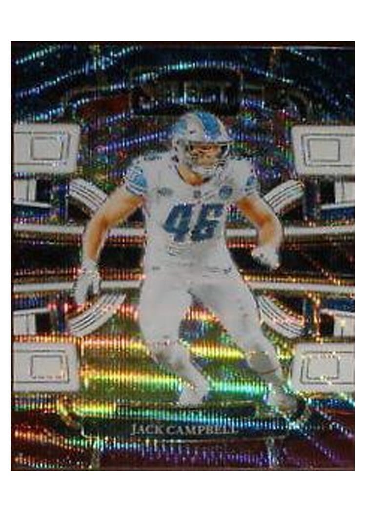 2023 Panini Select Base Set Jack Campbell Tri-Color Prizm #33 card