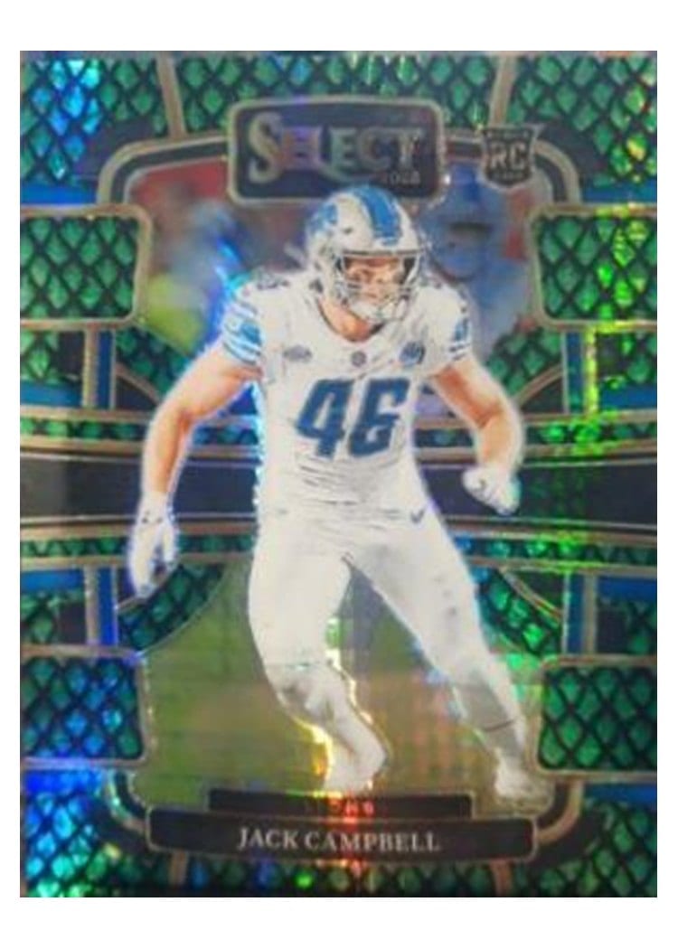 2023 Panini Select Base Set Jack Campbell #33 card
