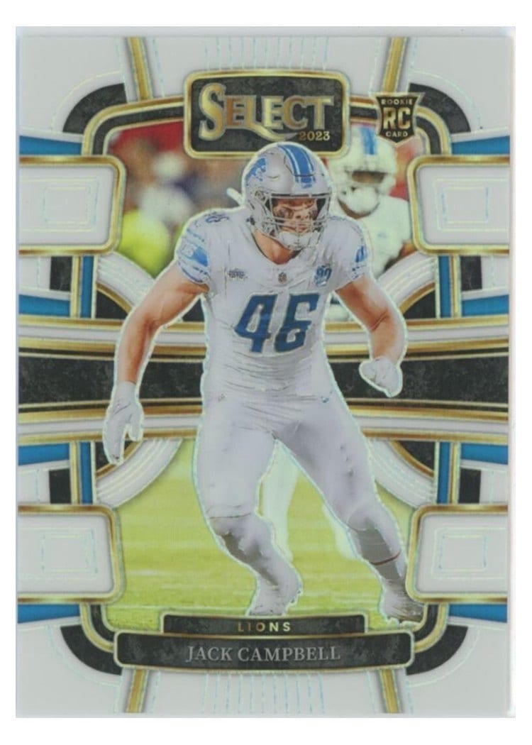 2023 Panini Select Base Set Jack Campbell #33 card