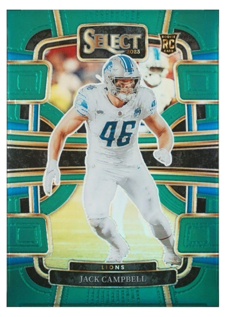 2023 Panini Select Base Set Jack Campbell #33 card