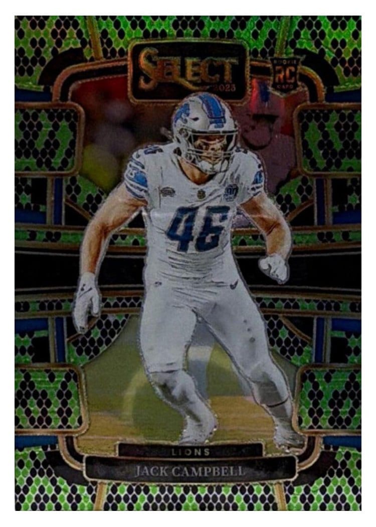 2023 Panini Select Base Set Jack Campbell #33 card