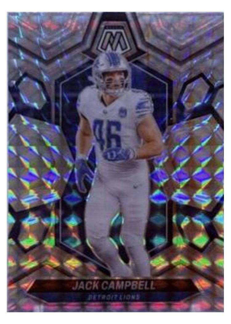 2024 Panini Mosaic Base Set Jack Campbell #77 card