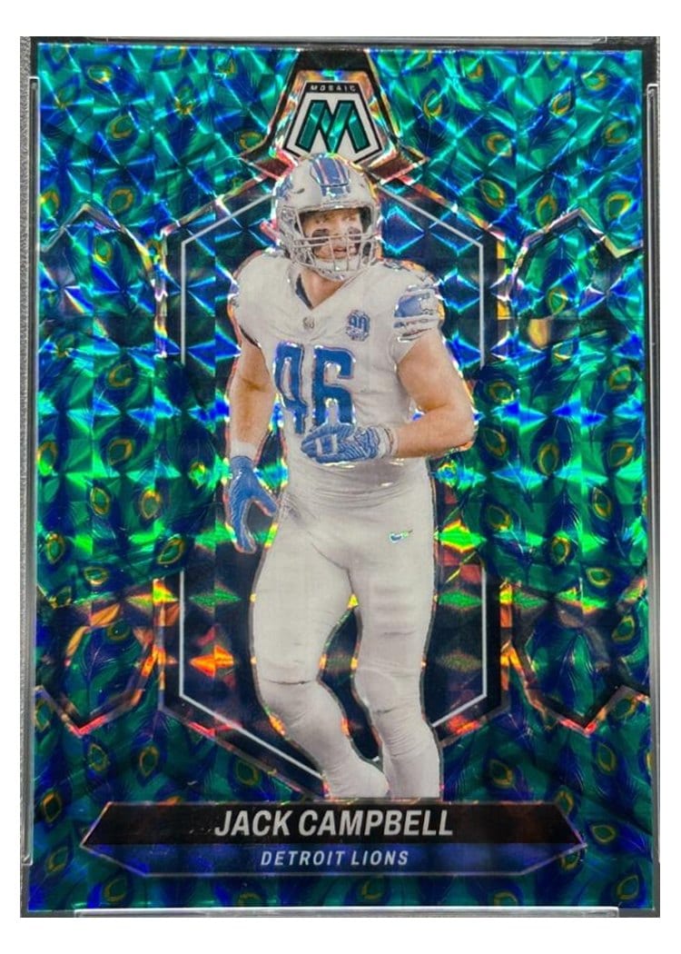 2024 Panini Mosaic Base Set Jack Campbell #77 card