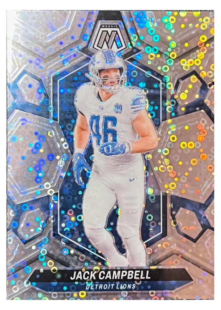 2024 Panini Mosaic Base Set Jack Campbell #77 card