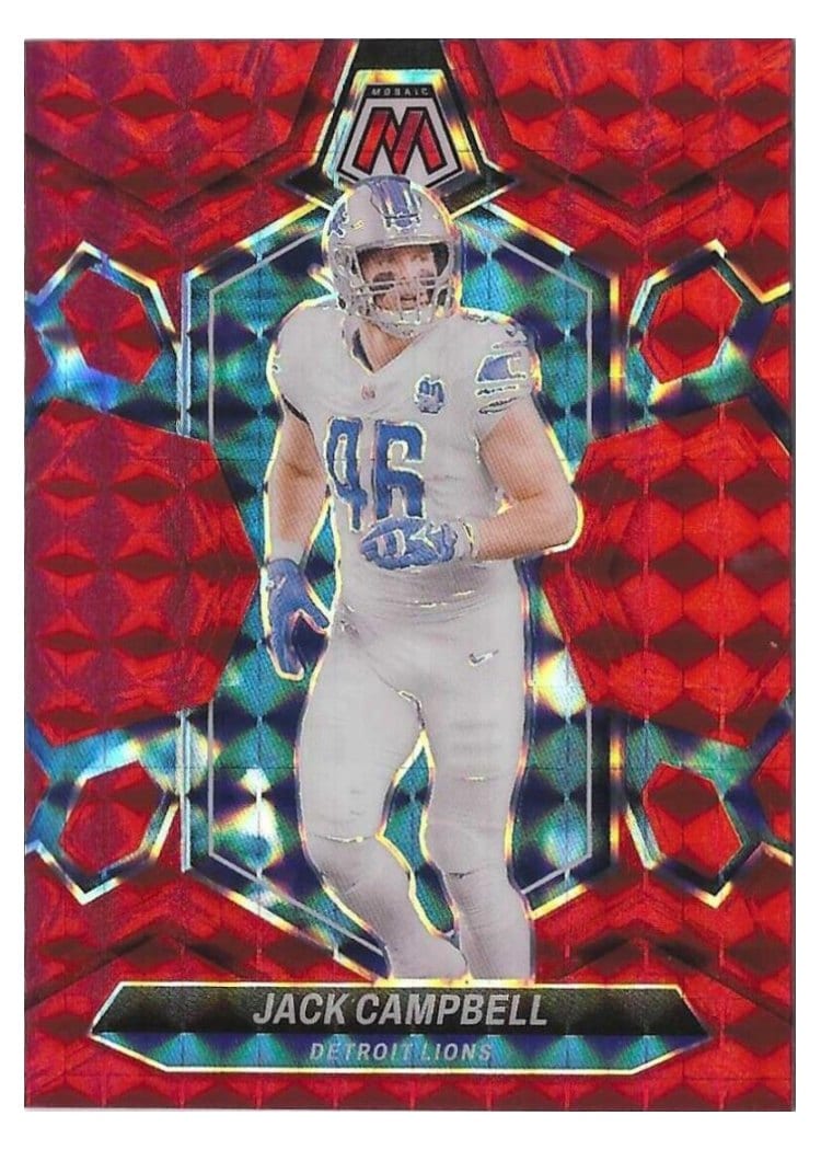 2024 Panini Mosaic Base Set Jack Campbell #77 card