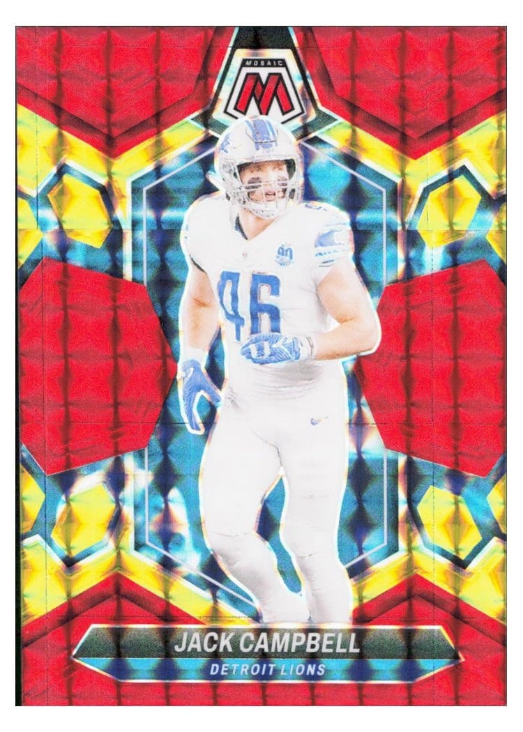 2024 Panini Mosaic Base Set Jack Campbell #77 card