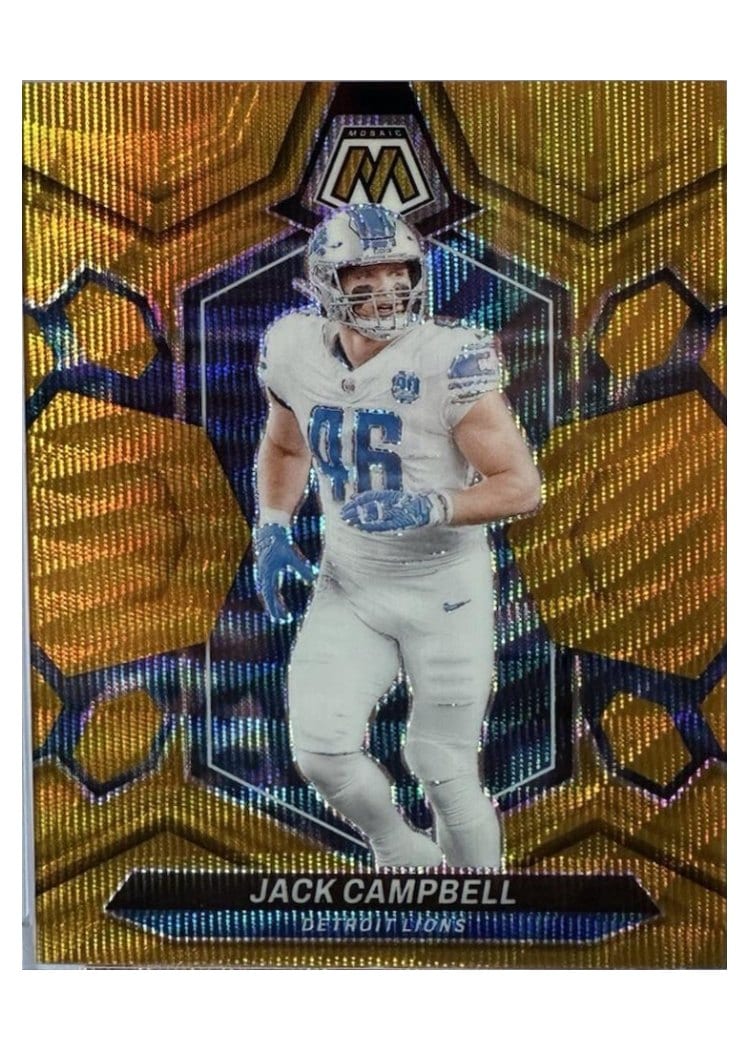 2024 Panini Mosaic Base Set Jack Campbell #77 card