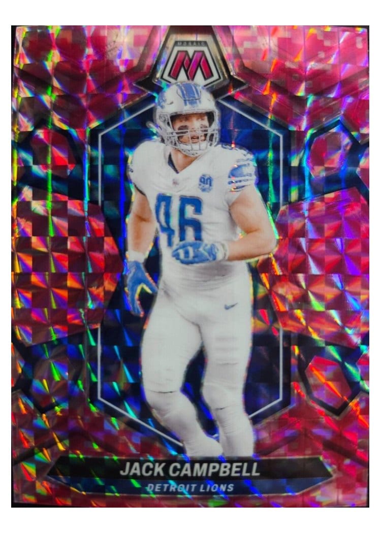 2024 Panini Mosaic Base Set Jack Campbell #77 card