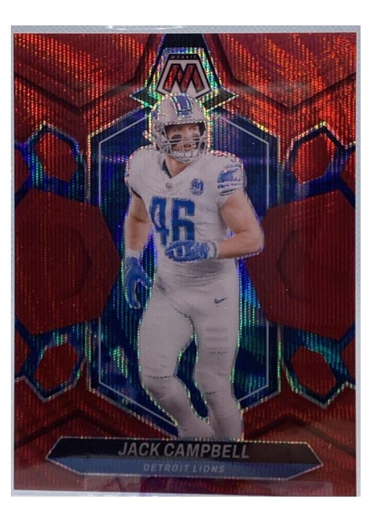 2024 Panini Mosaic Base Set Jack Campbell #77 card