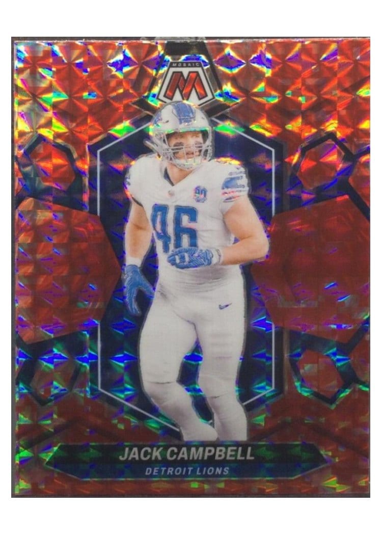 2024 Panini Mosaic Base Set Jack Campbell #77 card