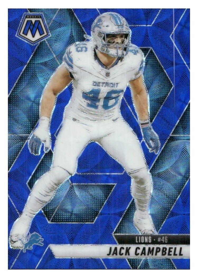 2025 Panini Mosaic Base Set Jack Campbell #147 card