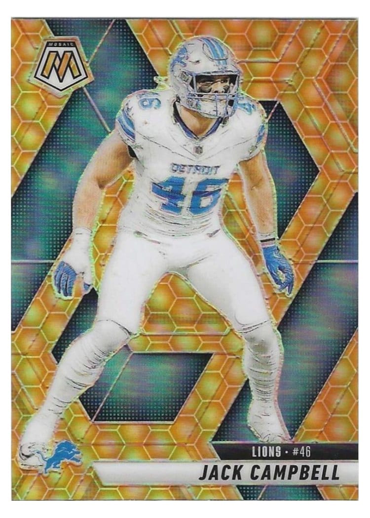 2025 Panini Mosaic Base Set Jack Campbell #147 card