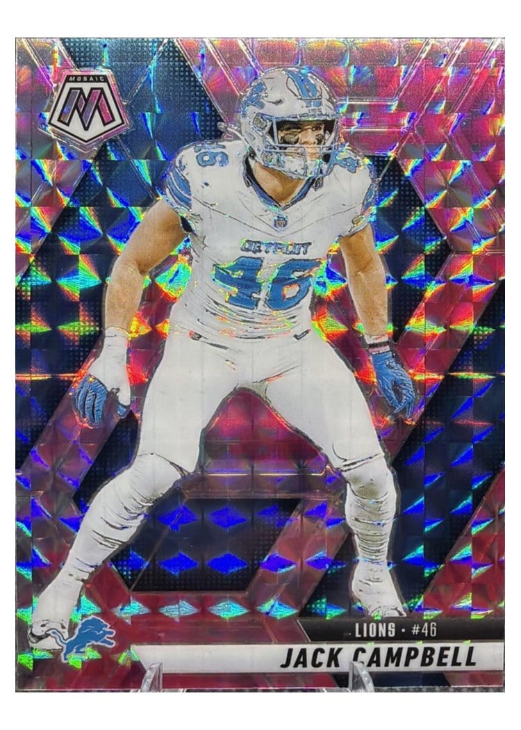 2025 Panini Mosaic Base Set Jack Campbell #147 card