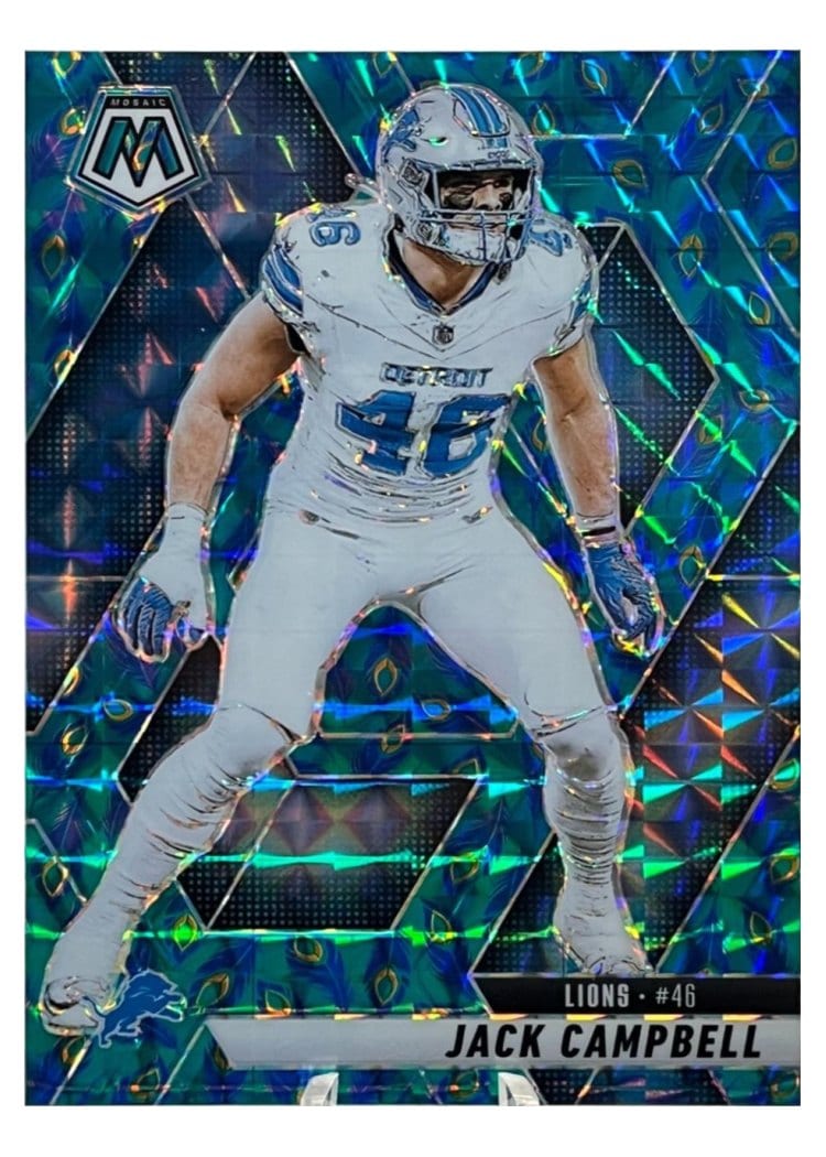 2025 Panini Mosaic Base Set Jack Campbell #147 card