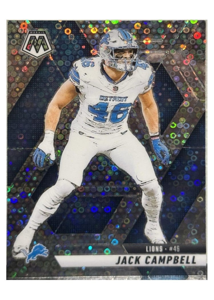 2025 Panini Mosaic Base Set Jack Campbell #147 card