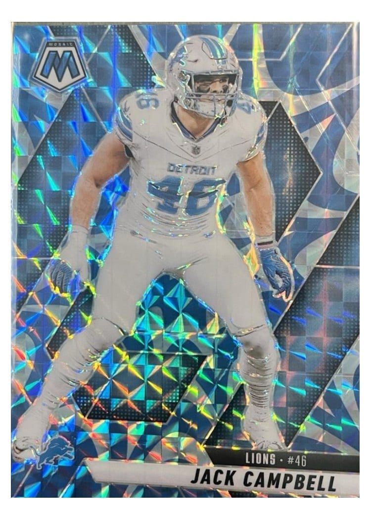 2025 Panini Mosaic Base Set Jack Campbell #147 card