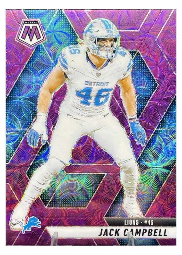2025 Panini Mosaic Base Set Jack Campbell #147 card