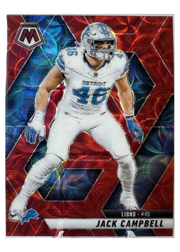 2025 Panini Mosaic Base Set Jack Campbell #147 card