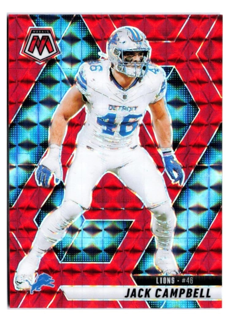 2025 Panini Mosaic Base Set Jack Campbell #147 card