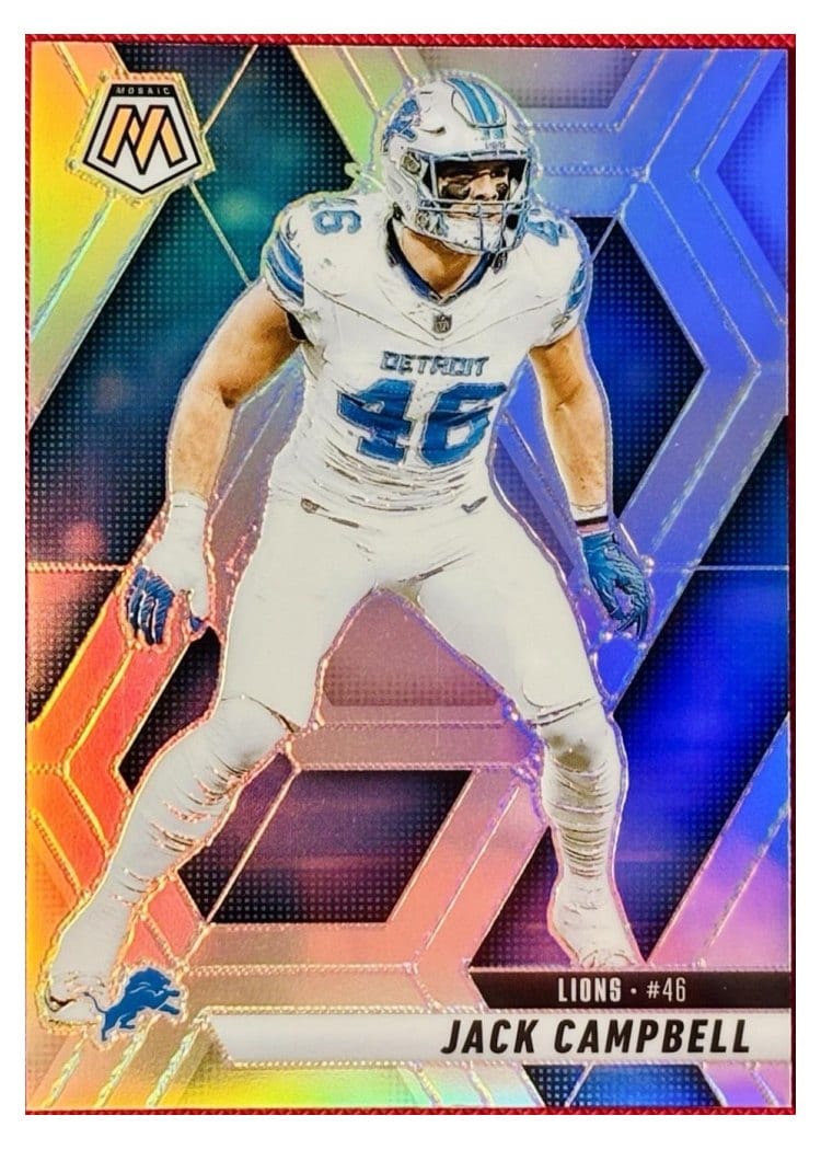2025 Panini Mosaic Base Set Jack Campbell #147 card