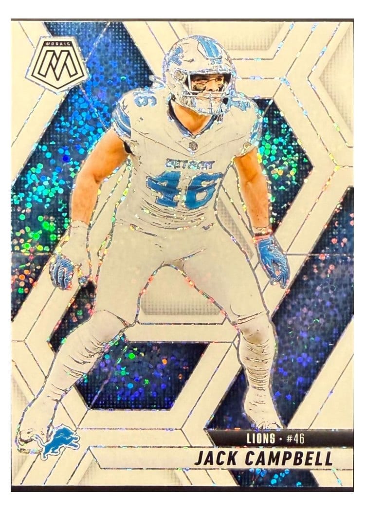 2025 Panini Mosaic Base Set Jack Campbell #147 card