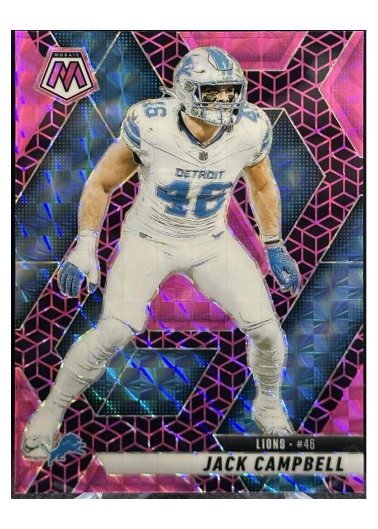 2025 Panini Mosaic Base Set Jack Campbell #147 card