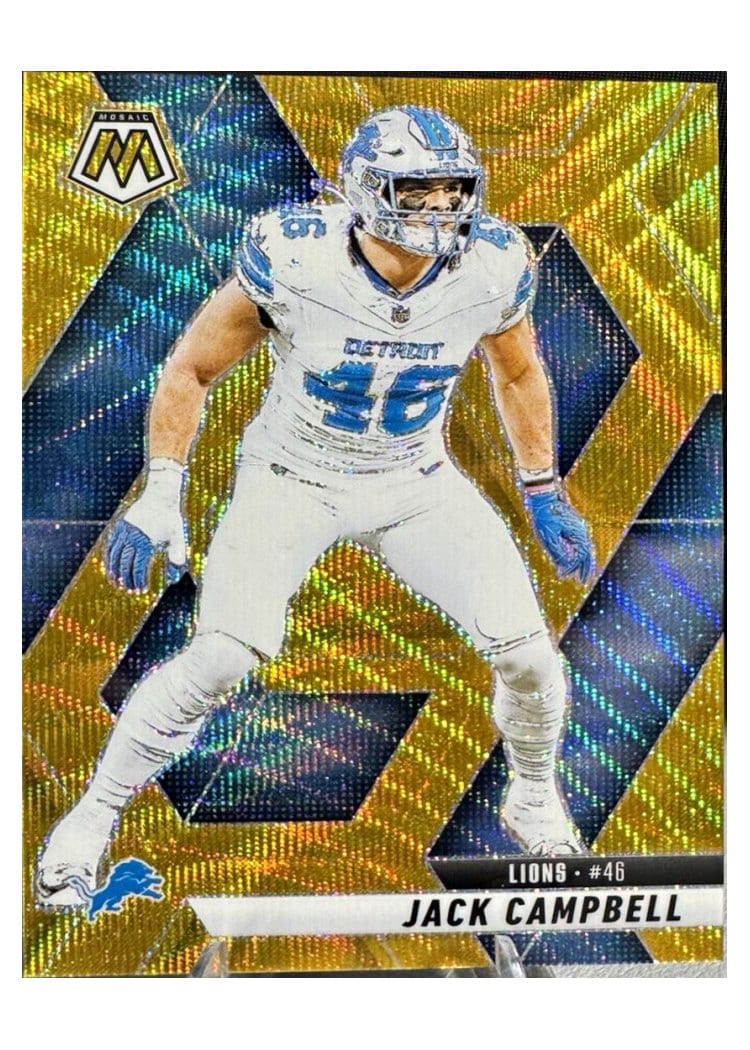 2025 Panini Mosaic Base Set Jack Campbell #147 card