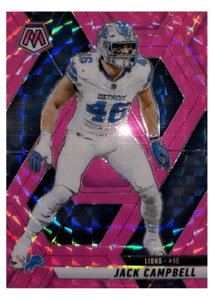 2025 Panini Mosaic Base Set Jack Campbell #147 card
