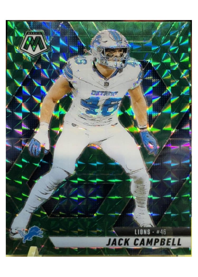 2025 Panini Mosaic Base Set Jack Campbell #147 card