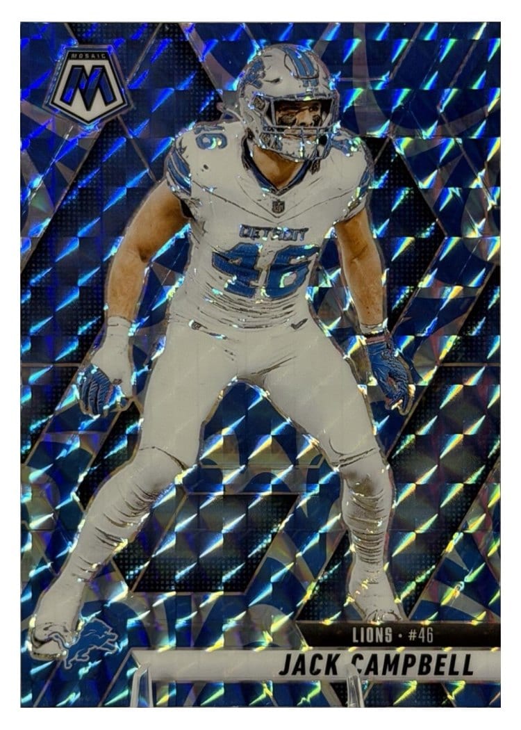 2025 Panini Mosaic Base Set Jack Campbell #147 card