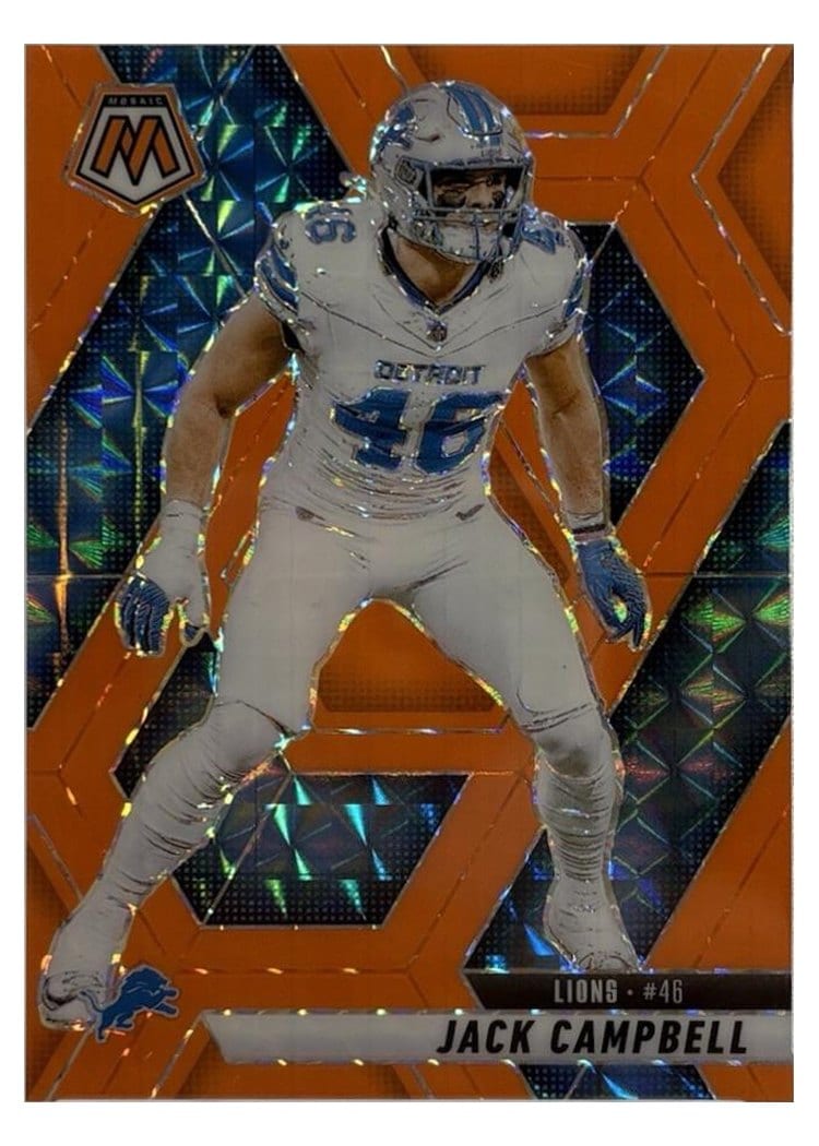 2025 Panini Mosaic Base Set Jack Campbell #147 card
