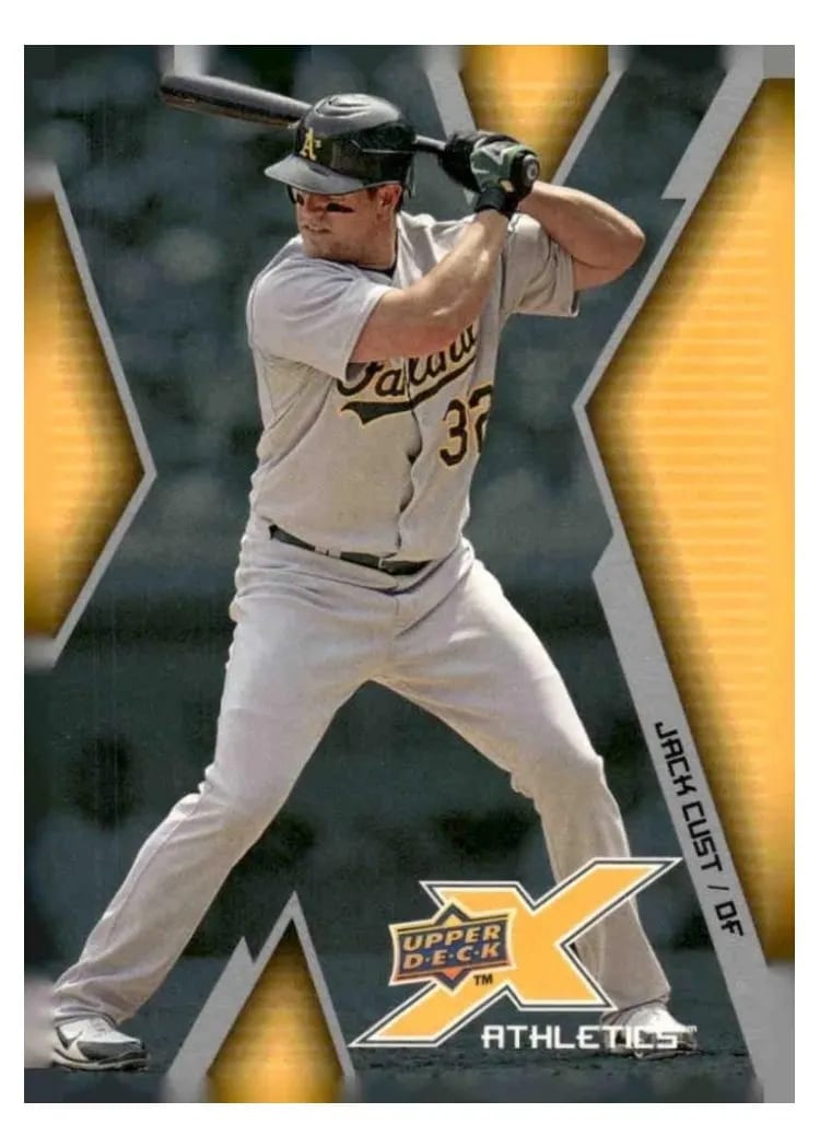 2009 Upper Deck X Jack Cust #68 card